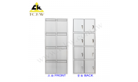 Stainless Steel Cluster Mailboxes(TK-08S) 